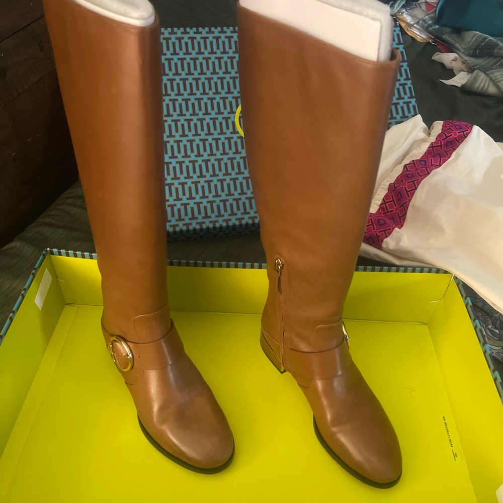 Tory Burch Sofia riding boots